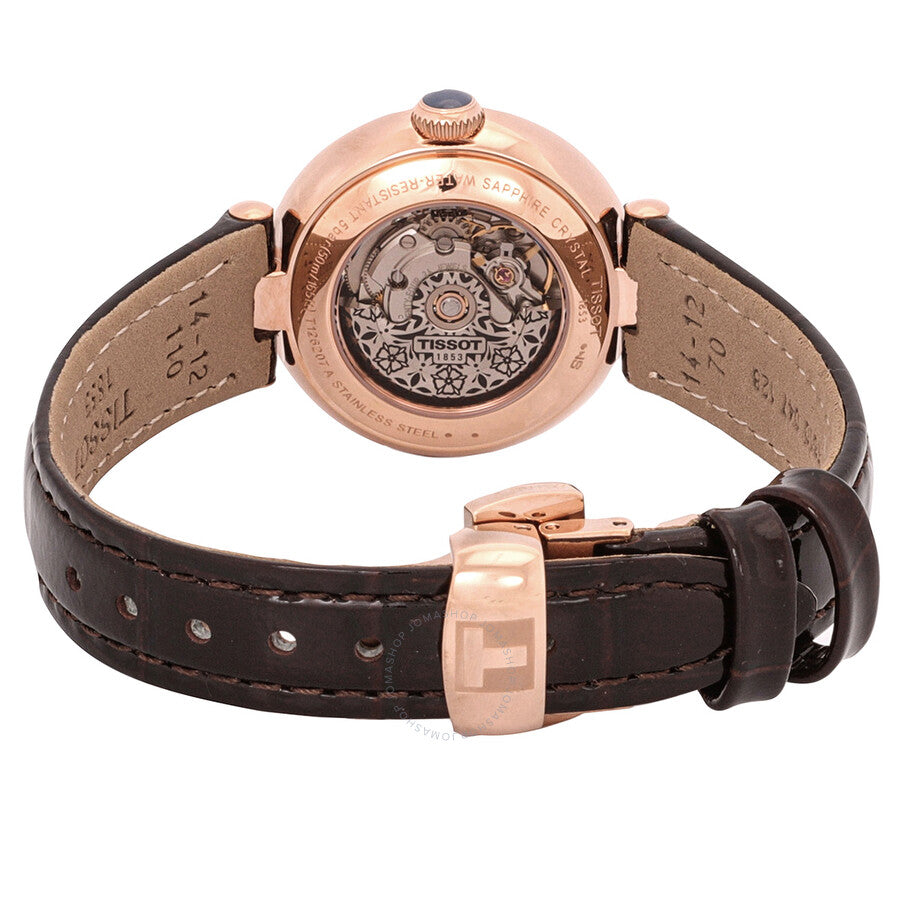 Tissot Bellissima Automatic White Dial Ladies Watch T1262073601300 - Watches of America #3