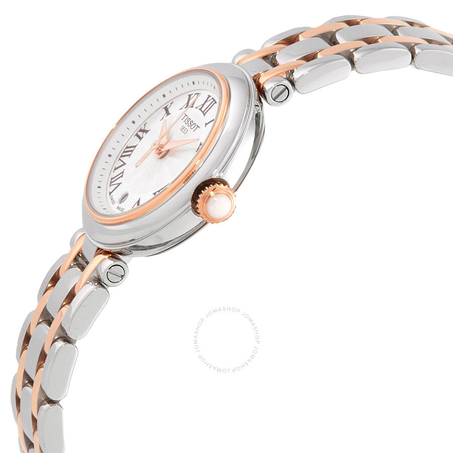 Tissot Bellissima Small Lady Quartz White Dial Two-tone Watch T126.010.22.013.01 - Watches of America #2