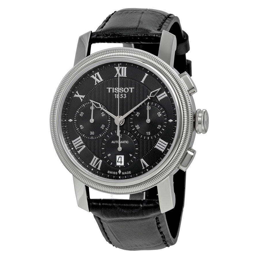 Tissot Bridgeport Automatic Chronograph Black Dial Men's Watch T097.427.16.053.00 - The Watches Men & Co
