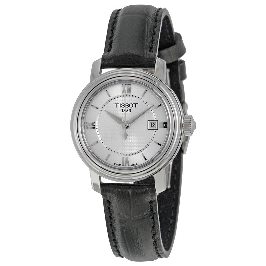 Tissot Bridgeport Quartz Silver Dial Ladies Watch T0970101603800 - The Watches Men & Co