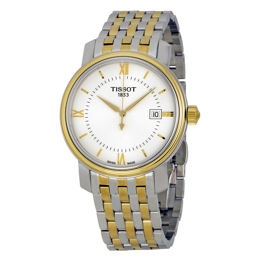 Tissot Bridgeport Quartz Silver Dial Men's Watch T097.410.22.038.00 - Watches of America
