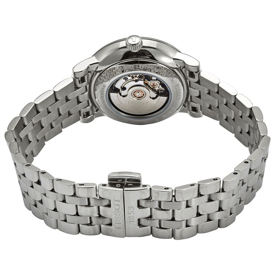 Tissot Carson Automatic Black Dial Ladies Watch T122.207.11.051.00 - The Watches Men & Co #3