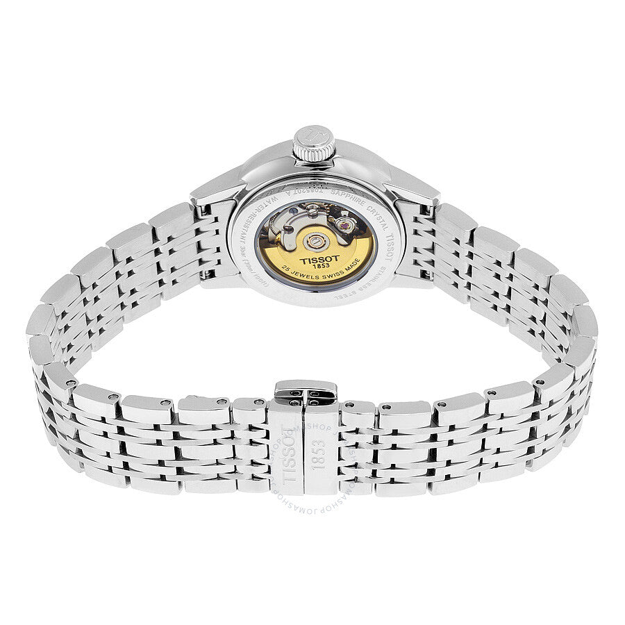 Tissot Carson Automatic Black Dial Stainless Steel Ladies Watch T0852071105100 - Watches of America #3