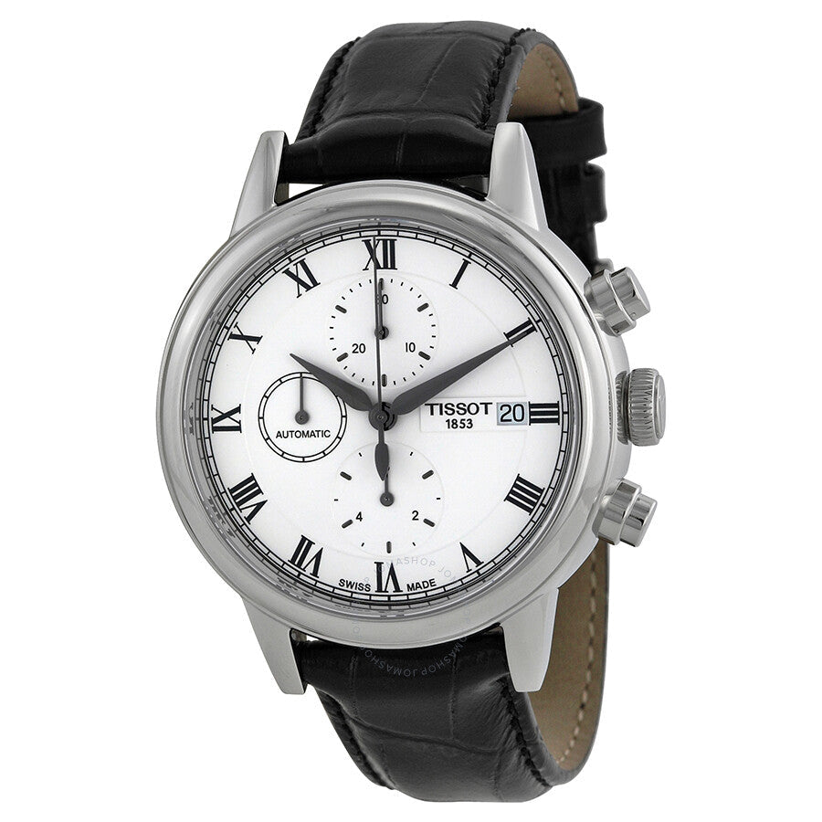 Tissot Carson Chronograph White Dial Men's Watch T0854271601300 - The Watches Men & Co