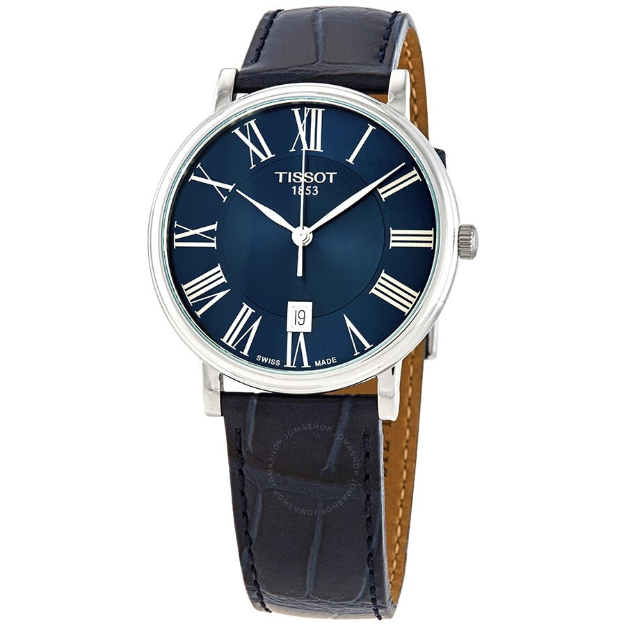 Tissot Carson Premium Quartz Blue Dial Men's Watch T122.410.16.043.00 - The Watches Men & Co
