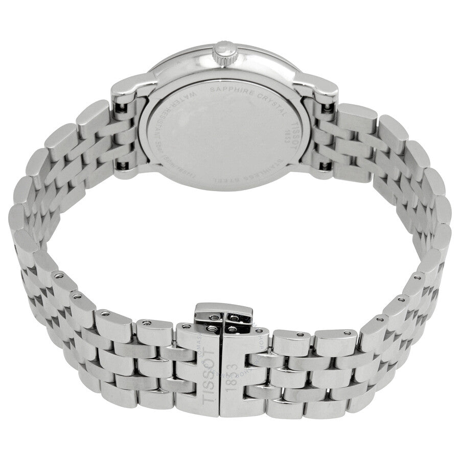 Tissot Carson Quartz Diamond Pink Mother of Pearl Dial Ladies Watch T122.210.11.159.00 - The Watches Men & Co #3