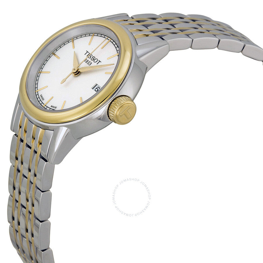 Tissot Carson White Dial Two-tone Ladies Watch T0852102201100 - Watches of America #2