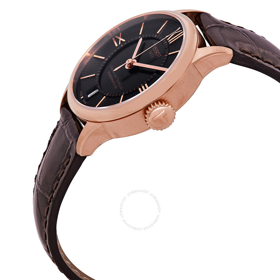 Tissot Chemin des Tourelles Automatic Brown Dial Ladies Watch T099.207.36.448.00 - Watches of America #2