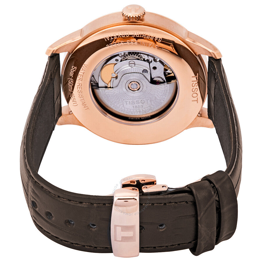 Tissot Chemin Des Tourelles Automatic Brown Dial Men's Watch T099.407.36.448.00 - Watches of America #3
