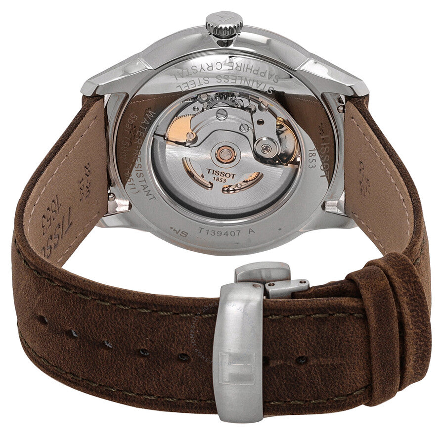 Tissot Chemin Des Tourelles Automatic Ivory Dial Men's Watch T1394071626100 - Watches of America #3