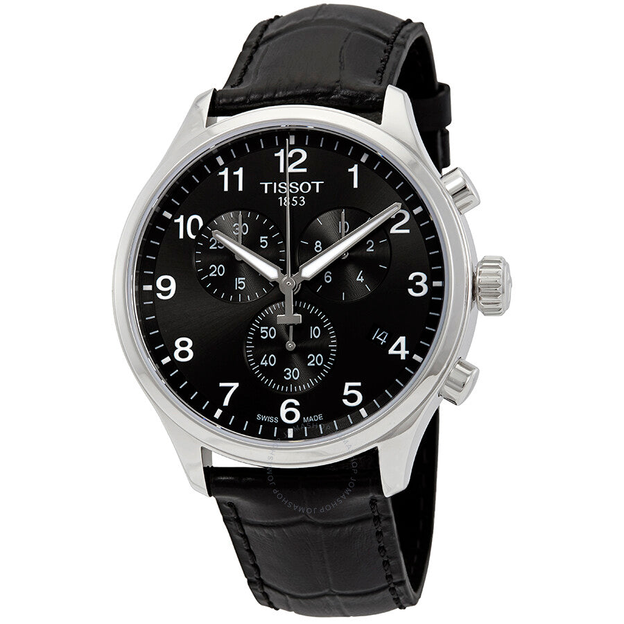 Tissot Chrono XL Classic Chronograph Black Dial Men's Watch T116.617.16.057.00 - Watches of America