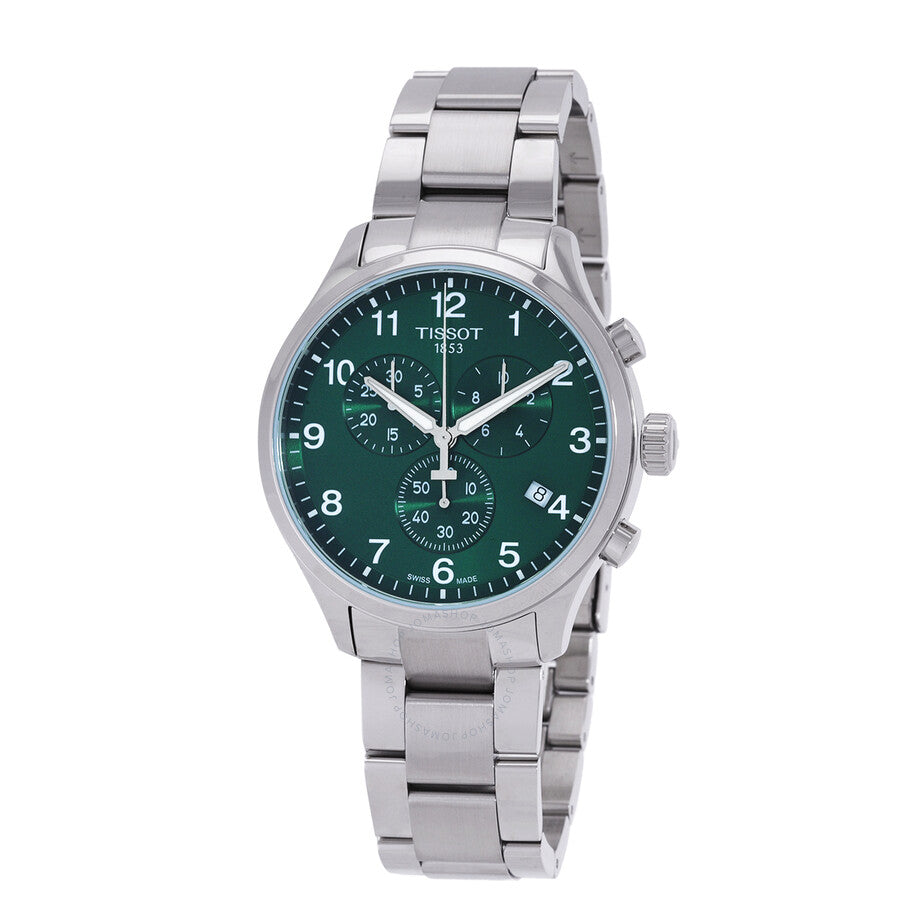 Tissot Chrono XL Classic Quartz Green Dial Men's Watch T116.617.11.092.00 - The Watches Men & Co
