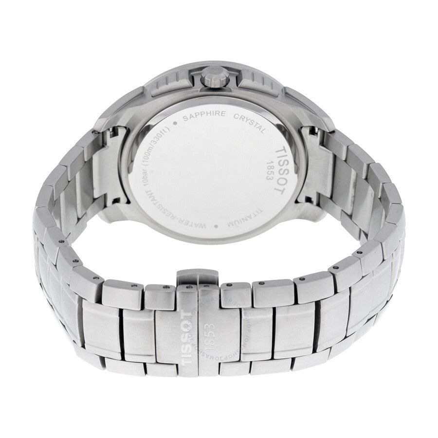 Tissot Chronograph Silver Dial Titanium Men's Watch T0694174403100 - The Watches Men & Co #3