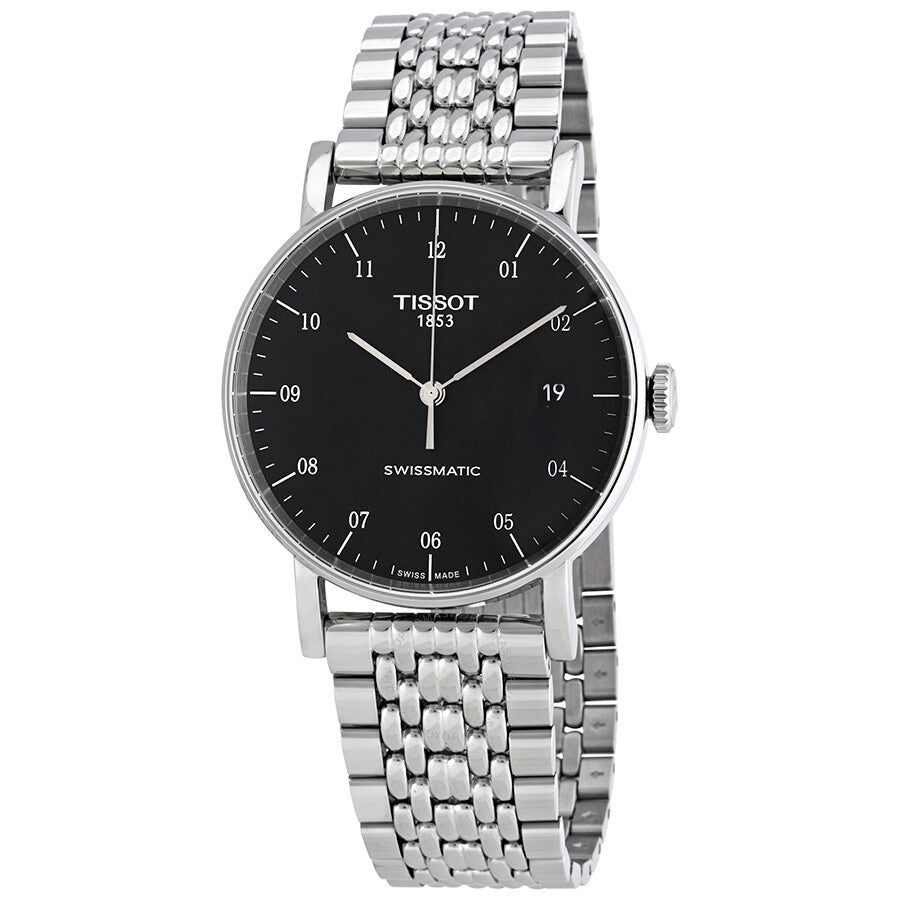 Tissot Everytime Automatic Black Dial Men's Watch T109.407.11.052.00 - The Watches Men & Co