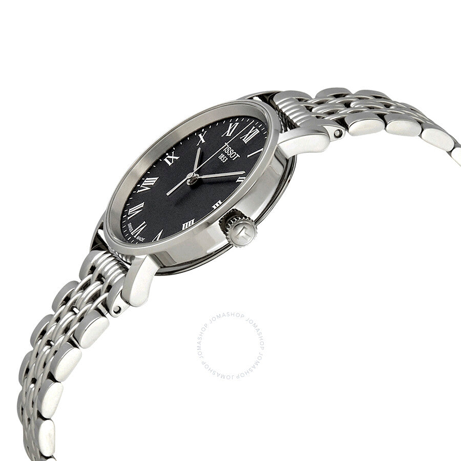 Tissot Everytime Small Black Dial Ladies Watch T1092101105300 - The Watches Men & Co #2