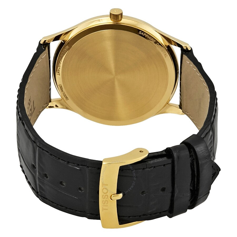 Tissot Excellence Silver Dial 18kt Yellow Gold Men's Watch T926.410.16.013.00 - Watches of America #3