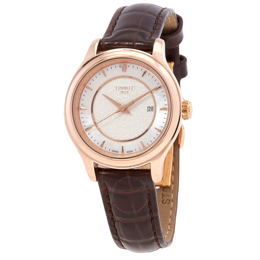 Tissot Fascination Quartz Mother of Pearl Dial Ladies Watch T924.210.76.111.00 - Watches of America