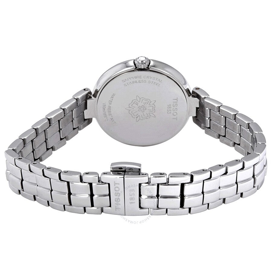 Tissot Flamingo Black Dial Ladies Stainless Steel Watch T094.210.11.051.00 - Watches of America #3