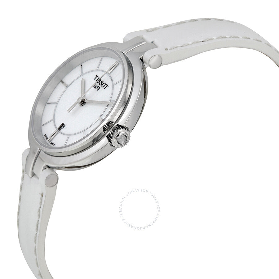 Tissot Flamingo White Dial Ladies Watch T0942101601100 - Watches of America #2