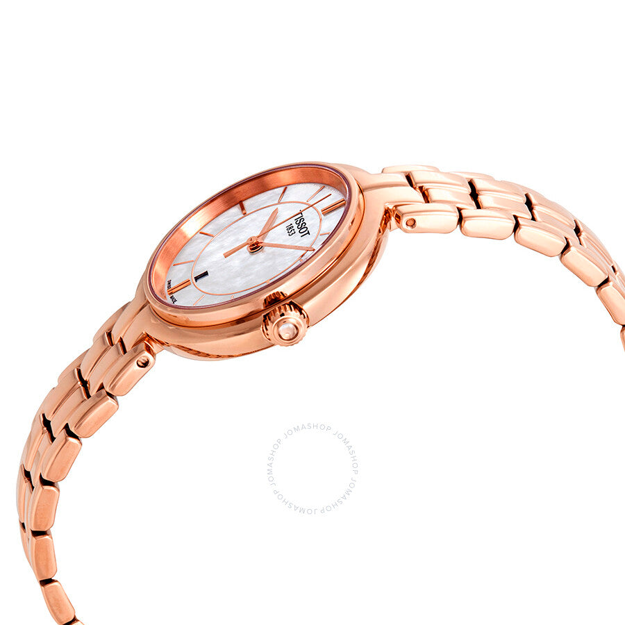 Tissot Flamingo White Mother of Pearl Dial Ladies Watch T094.210.33.111.01 - Watches of America #2
