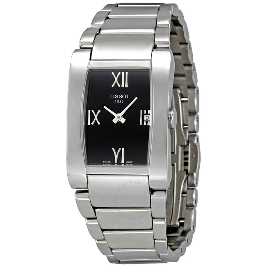 Tissot Generosi-T Black Dial Ladies Watch T0073091105300 - The Watches Men & Co