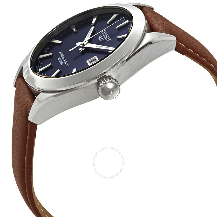 Tissot Gentleman Automatic Blue Dial Men's Watch T127.407.16.041.00 - The Watches Men & Co #2