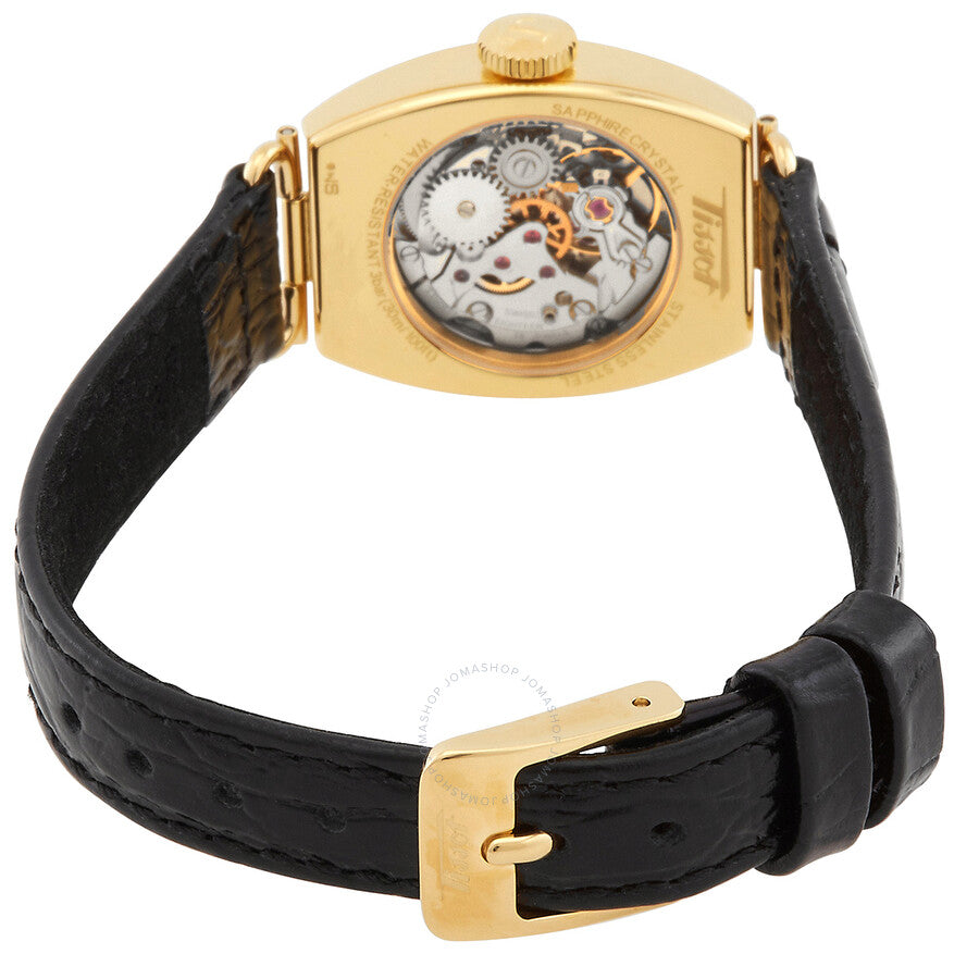 Tissot Heritage Porto Hand Wind Ivory Dial Ladies Watch T128.161.36.262.00 - The Watches Men & Co #3