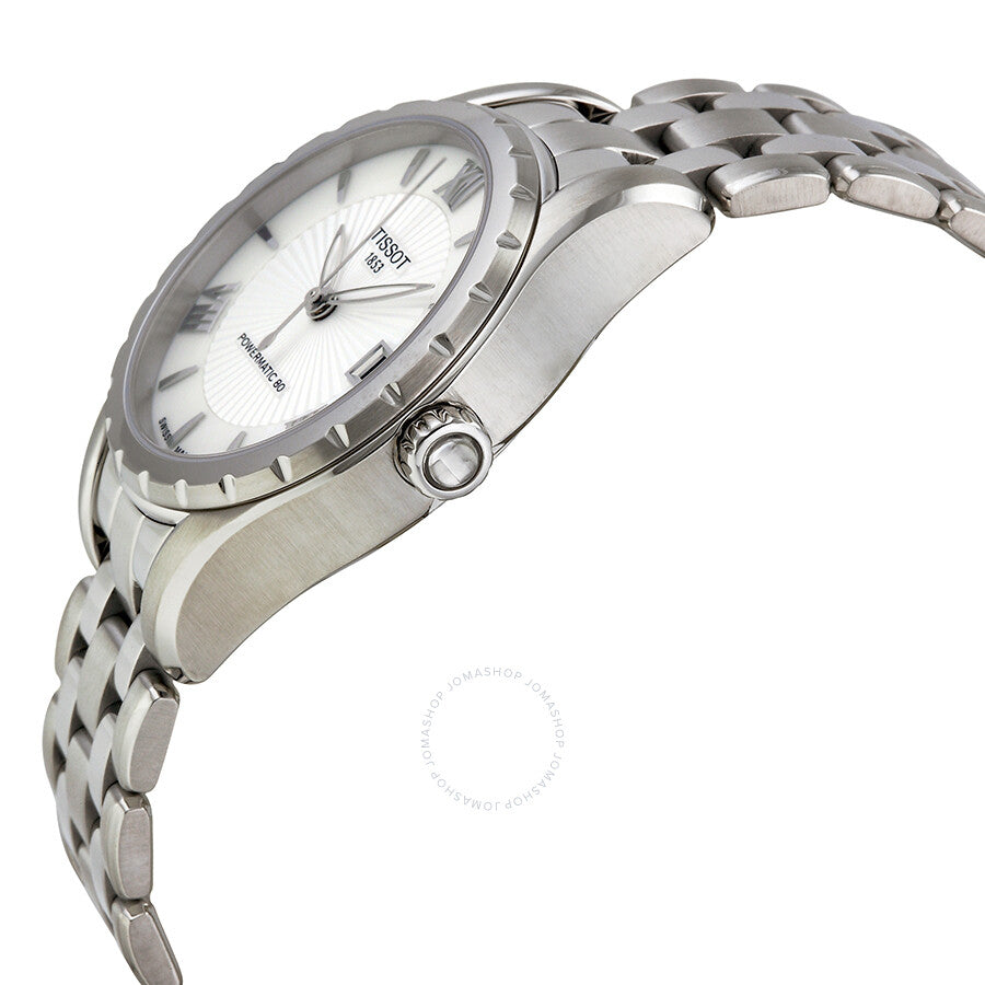 Tissot Lady 80 Automatic Mother of Pearl Dial Ladies Watch T0722071111800 - The Watches Men & Co #2