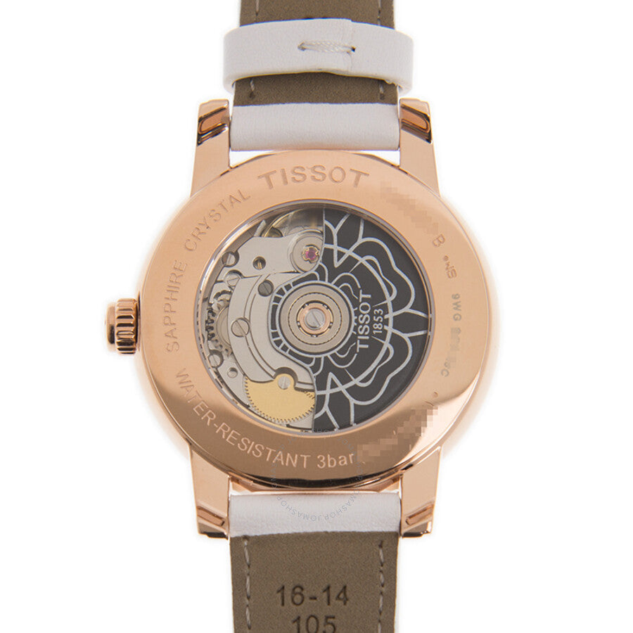 Tissot Lady Heart Automatic White Dial Ladies Watch T050.207.37.017.05