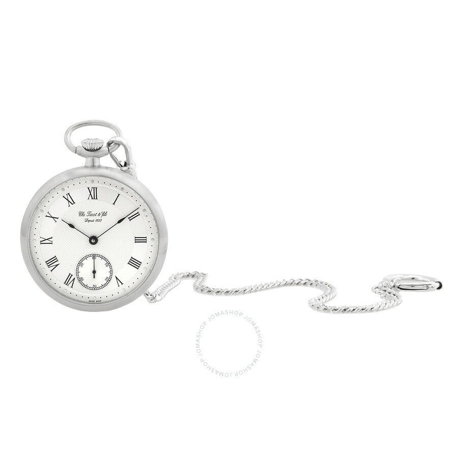 Tissot Lepine Hand Wind Silver Dial Unisex Watch T82.7.411.33 - The Watches Men & Co