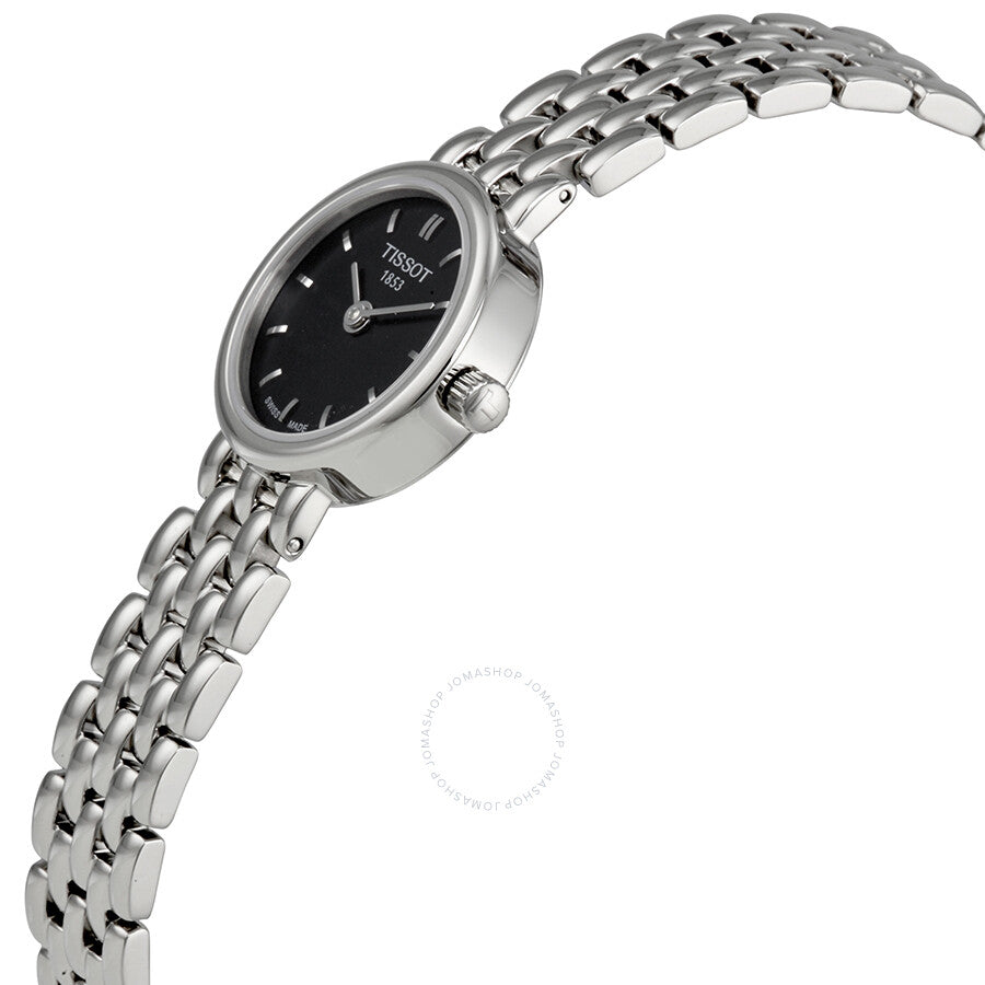 Tissot Lovely Black Dial Stainless Steel Ladies Watch T0580091105100 - The Watches Men & Co #2