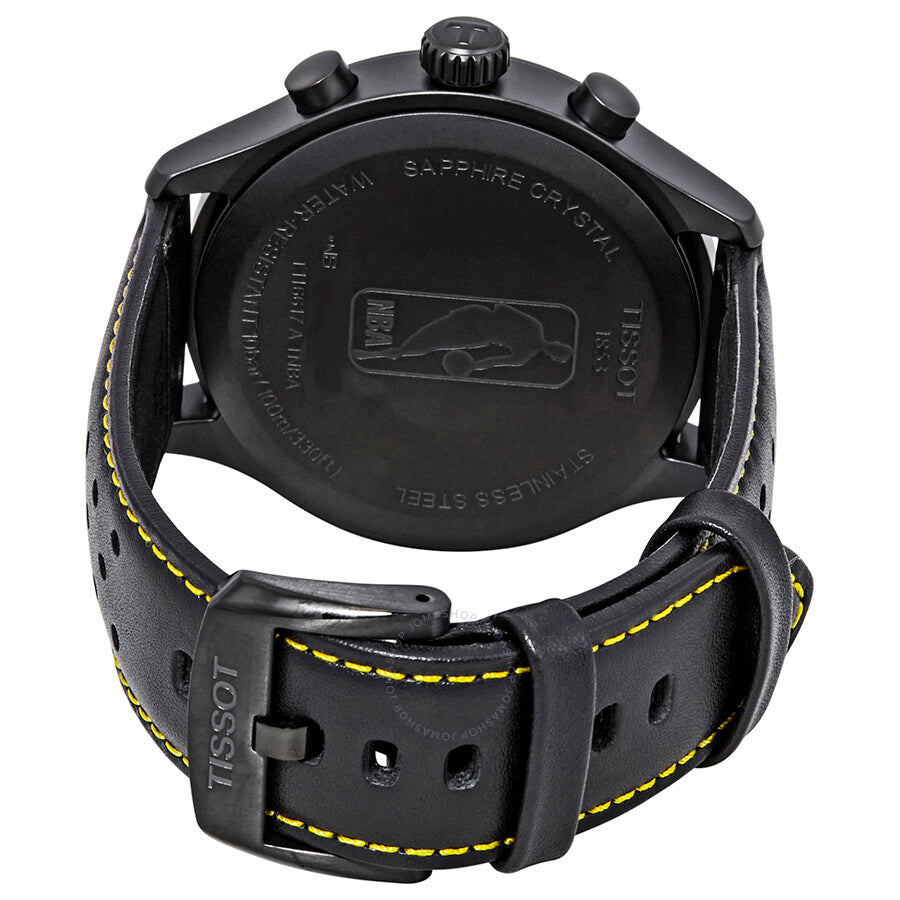Tissot NBA Teams Special Los Angeles Lakers Chronograph Black Dial Men's Watch T116.617.36.051.03 - The Watches Men & Co #3