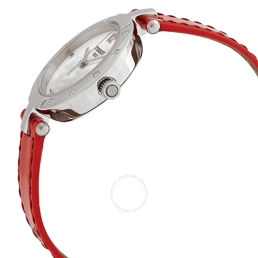 Tissot Pinky Quartz Diamond Ladies Watch T0842106611700 - The Watches Men & Co #2