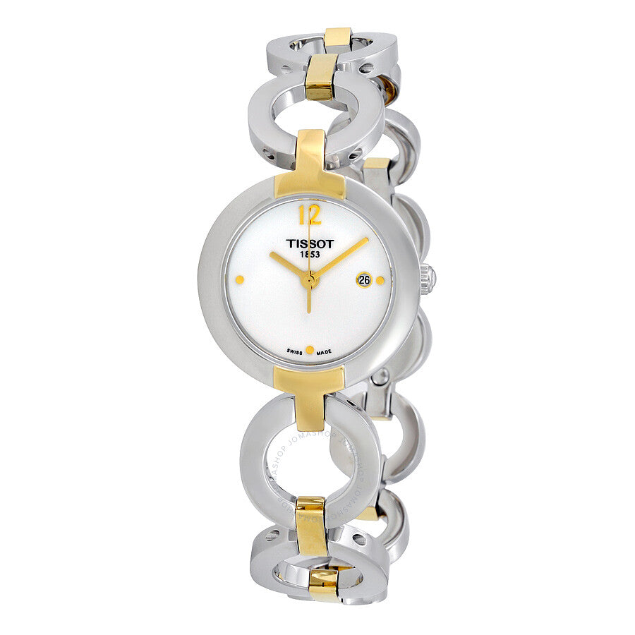 Tissot Pinky White Dial Ladies Watch T0842102201700 - The Watches Men & Co