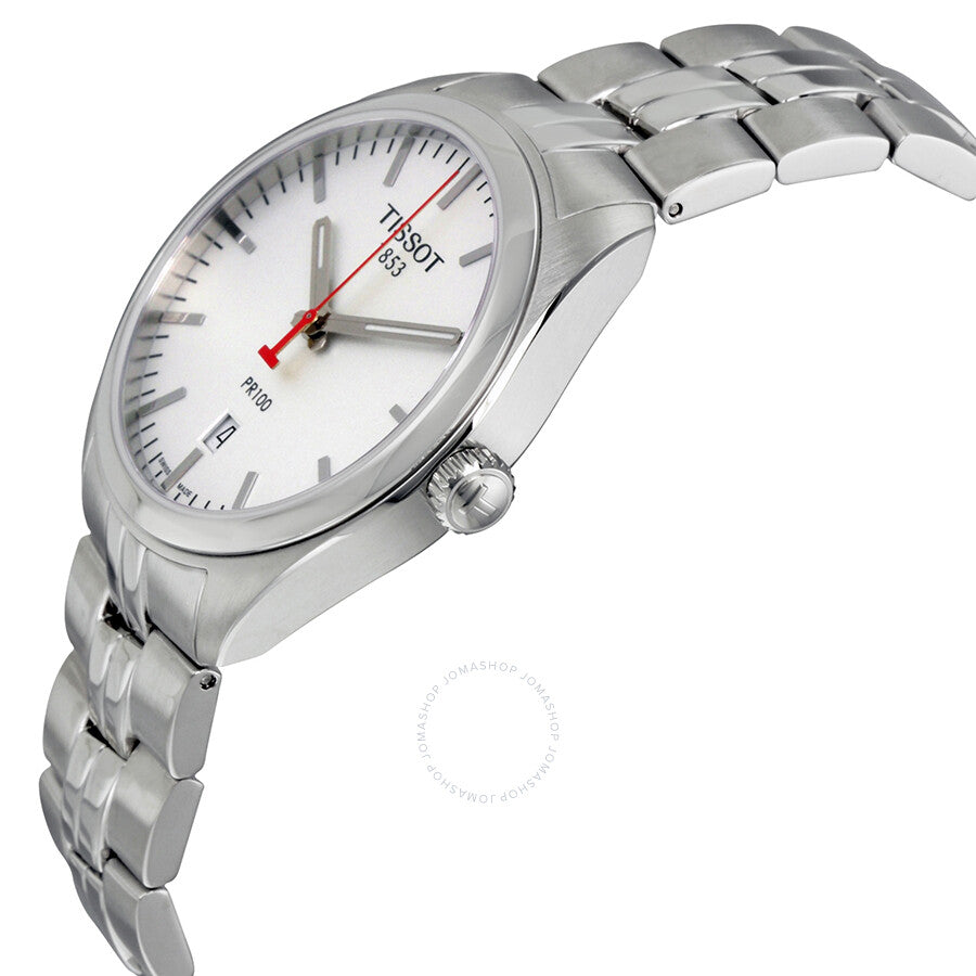 Tissot PR 100 NBA Special Edition Silver Dial Men's Watch T1014101103101 - The Watches Men & Co #2