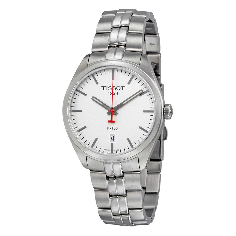 Tissot PR 100 NBA Special Edition Silver Dial Men's Watch T1014101103101 - The Watches Men & Co