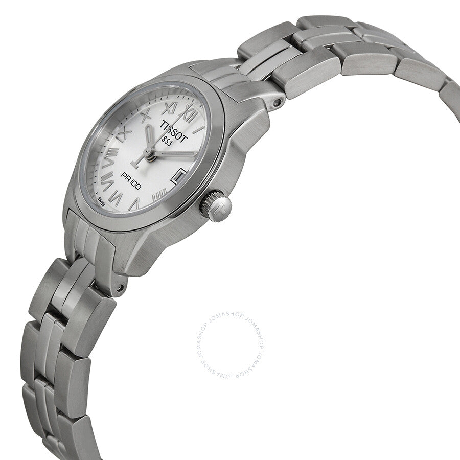 Tissot PR 100 Stainless Steel Ladies Watch T049.210.11.033.00 - The Watches Men & Co #2