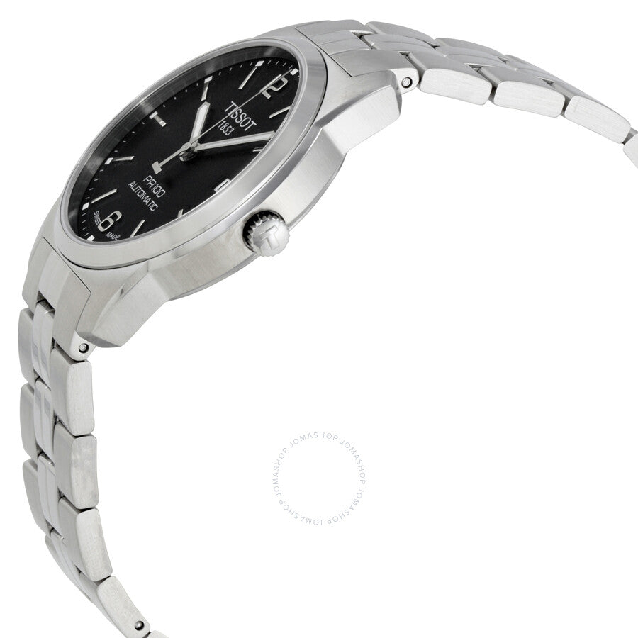 Tissot PR100 Automatic Black Dial Men's Watch T0494071105700 - The Watches Men & Co #2