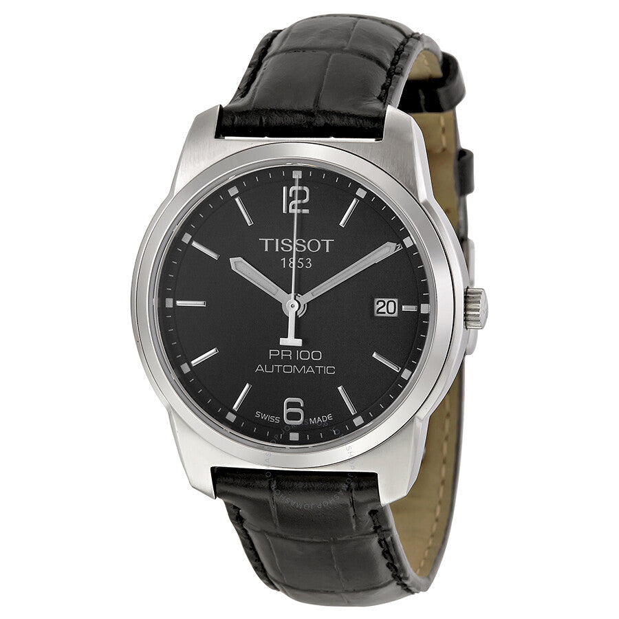Tissot PR100 Automatic Black Dial Men's Watch T0494071605700 - The Watches Men & Co