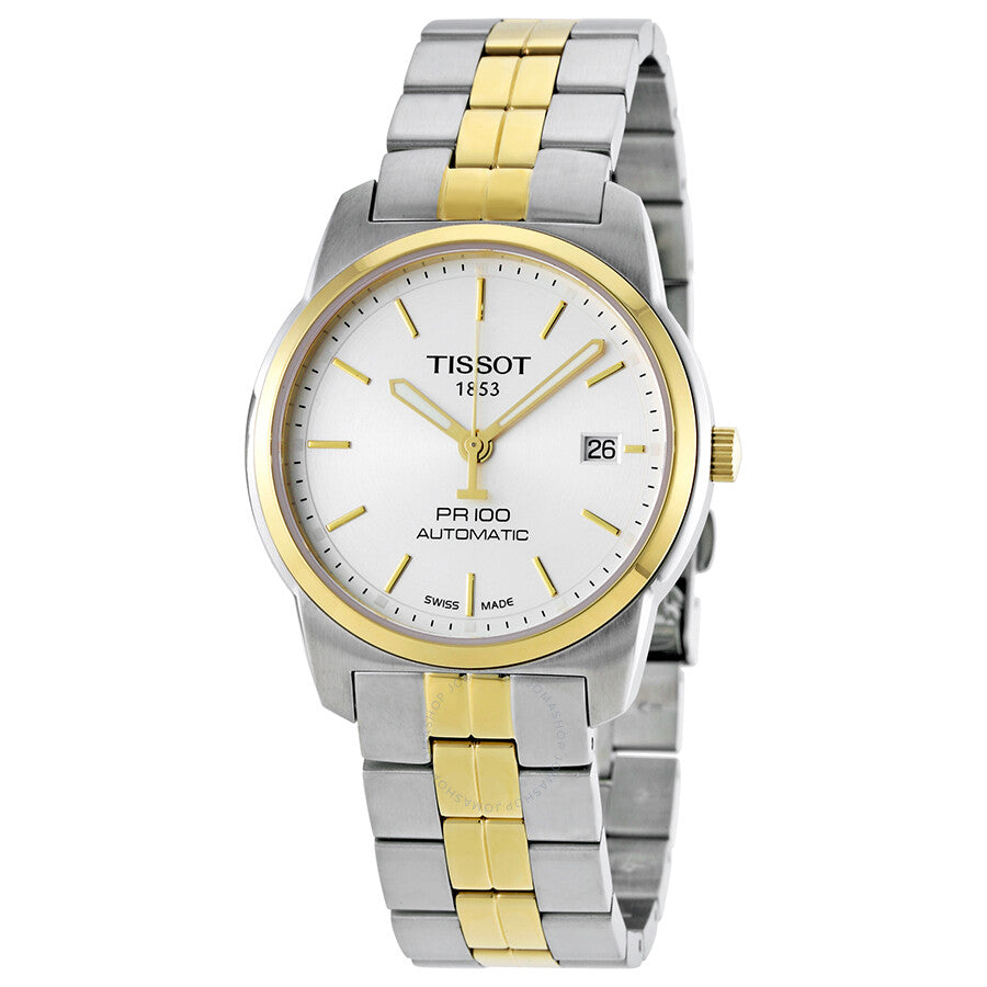 Tissot PR100 Automatic Silver Dial Men's Watch T0494072203100 - The Watches Men & Co