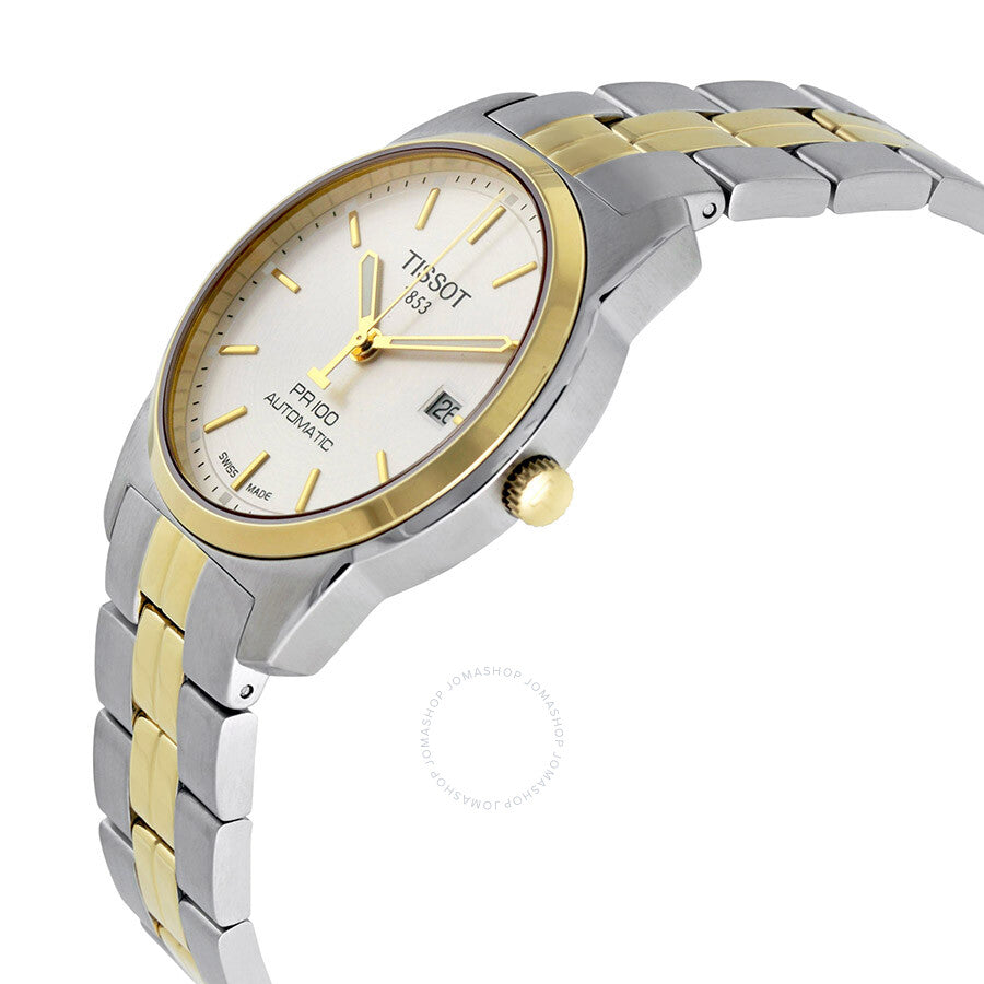 Tissot PR100 Automatic Silver Dial Men's Watch T0494072203100 - The Watches Men & Co #2