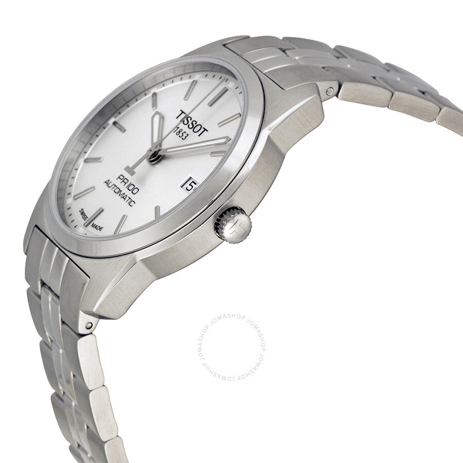 Tissot PR100 Automatic Stainless Steel Men's Watch T0494071103100 - The Watches Men & Co #2