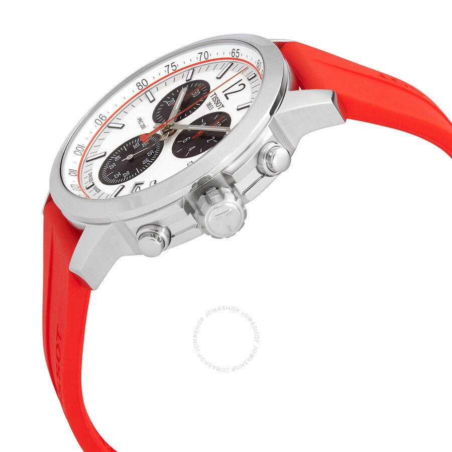 Tissot PRC 200 Chronograph Quartz Silver Dial Men's Watch T114.417.17.037.02 - Watches of America #2