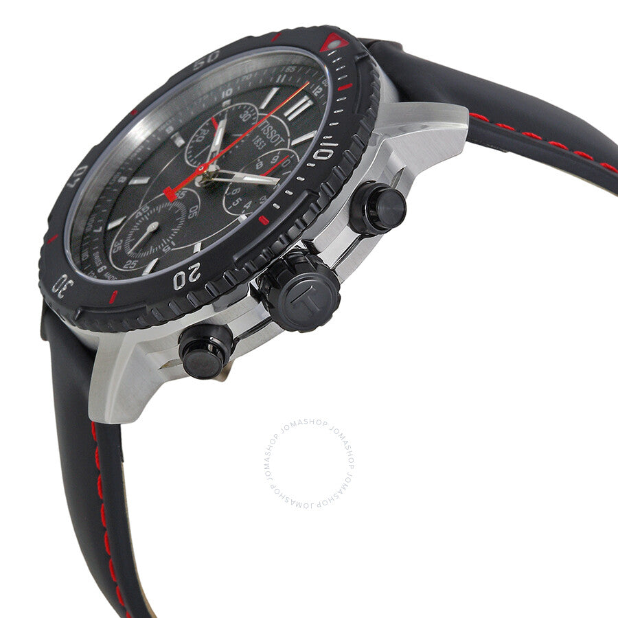 Tissot PRS 200 Chronograph Black Dial Men's Watch T0674172605100 - The Watches Men & Co #2