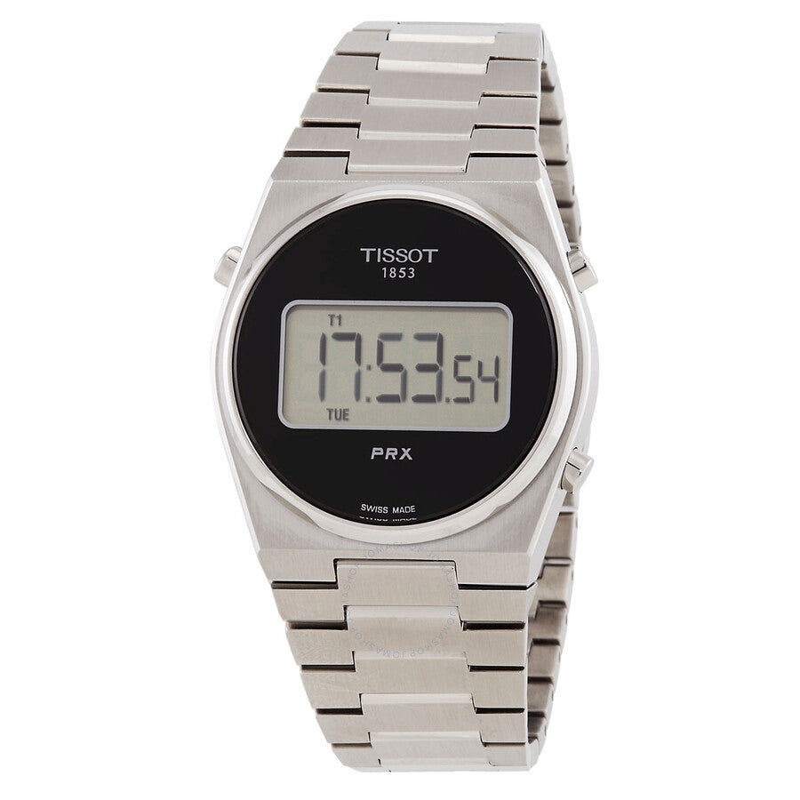 Tissot PRX Digital Quartz Black Dial Men's Watch T1372631105000 - Watches of America