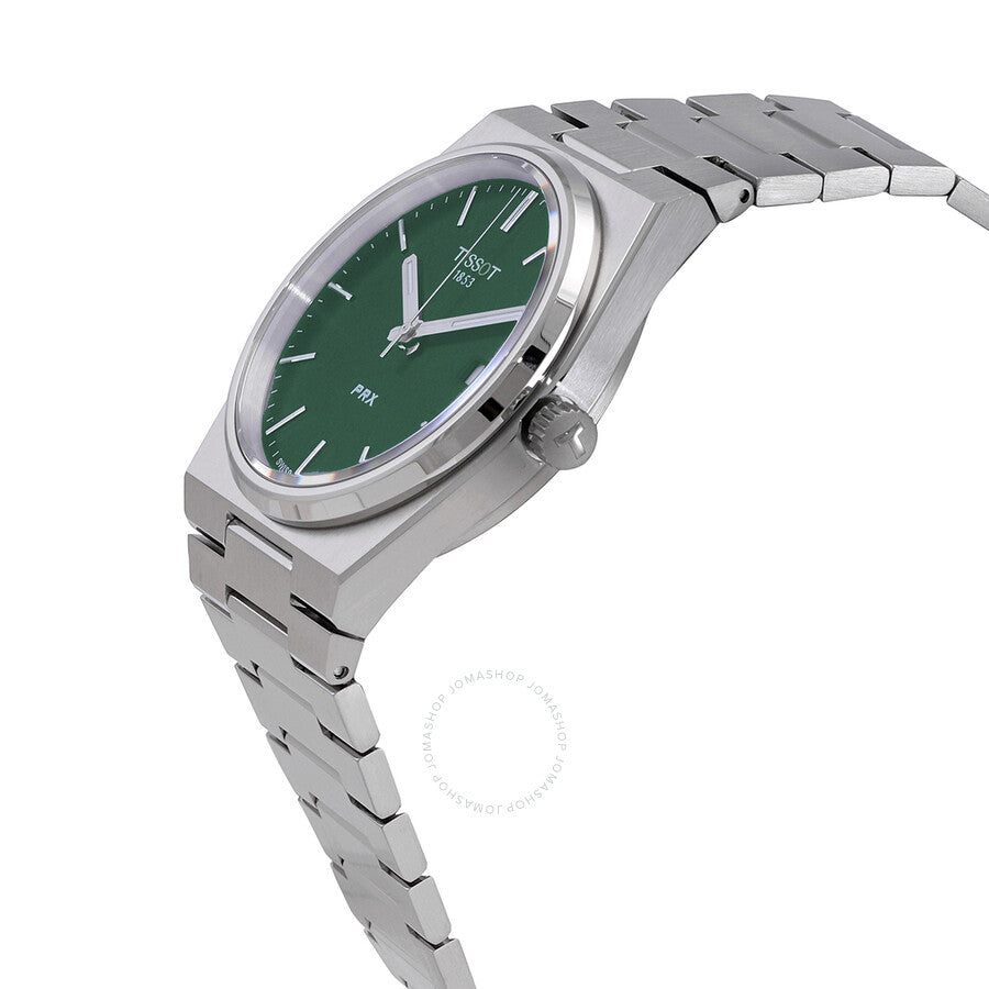 Tissot PRX T-Classic Quartz Green Dial Men's Watch T1374101109100