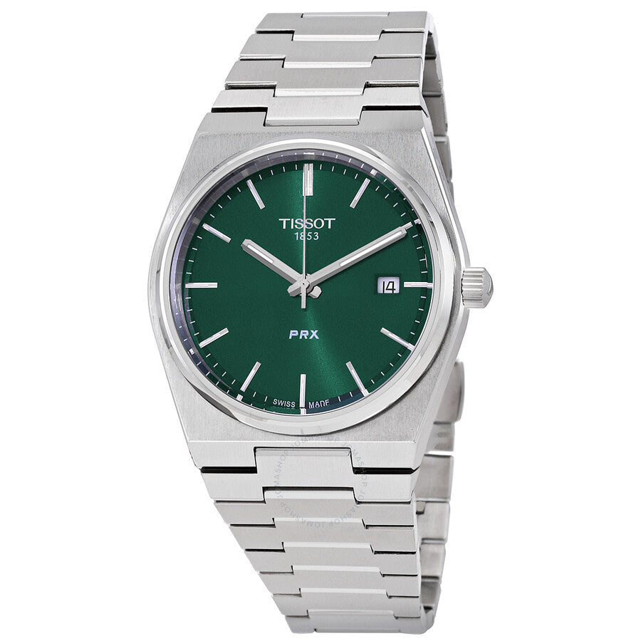 Tissot PRX T-Classic Quartz Green Dial Men's Watch T1374101109100