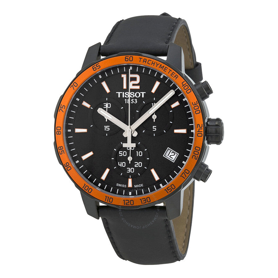 Tissot Quickster Chronograph Black Dial Men's Watch T095.417.36.057.01