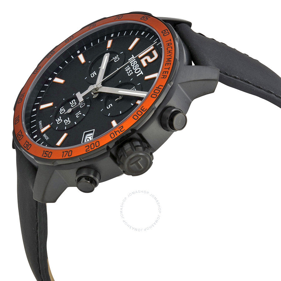 Tissot Quickster Chronograph Black Dial Men's Watch T095.417.36.057.01