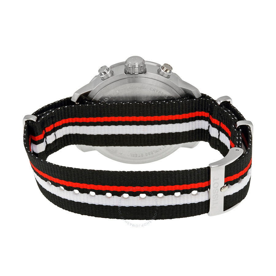 Tissot Quickster Chronograph Silver Dial Men's Watch T0954171703701